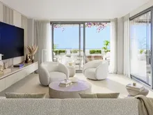 卡萨雷斯(Casares)时尚公寓,室内装潢明亮