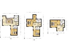 万科青藤公园合院,147平低密墅居,视野开阔,独立院子,诚售