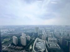 望京甲级写字楼500平高层办公空间 3元/平/天,俯瞰高空视