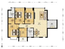 首付22万真实房源 急卖 越秀路學区 广源国际社区 简装4房