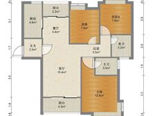 交通便利!户型好!3室2厅2卫2阳台业主急售