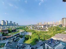板式洋房 看小区中庭景观 全屋地暖+中央空调
