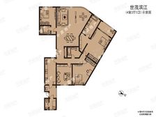 大平层,南北通透,小区中心位置,现代风格