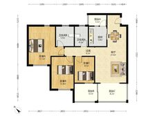 龙城国际干净整洁,装修温馨,优房,帅哥美女的不二选择!