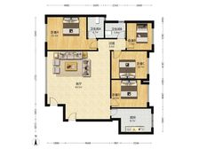 龙洲湾 荣盛锦绣南山C区四房103万