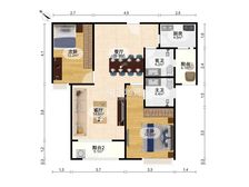 非常稀缺小区 仅此一套主卧全落地窗全景