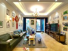 石马河 国奥村1期 精装下叠别墅 地下室全采光 急售