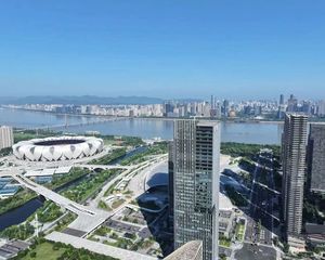 杭州之门,奥体写字楼出售一线江景企业总部大厦整层2500方