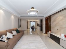 花语江南远离高架 小区中间位置空调地暖4室2厅 精装修