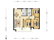 楼山春晓 毛坯套三 好房 中间楼层 诚心出售