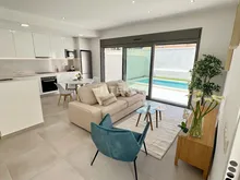 阿利坎特带泳池和花园的时尚独立别墅