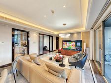 滨江 碧桂园滨江壹号 5000装标,全屋地暖 户型方正