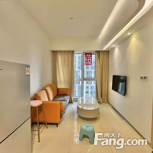 富力运河一居室公寓 地铁100米全齐家具