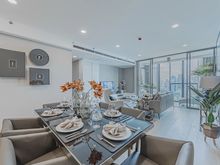 曼谷CBD稀缺大平层!温德姆阿索克129㎡三房河景公寓急售!