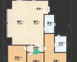 慧澜学府4室2厅2卫南朝向366.0万元/套出售