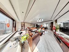 春秋206平米4居室,全屋实木定制,品牌家具家电