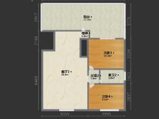 樱花园5室2厅2卫南朝向350.0万元/套出售