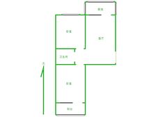 万博二医院附近棉纺十栋楼2室 非顶