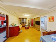 电梯车库,三居室(2+1)户型,适合三代人居住,一个房本