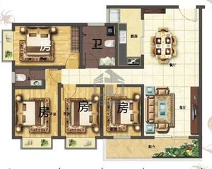 津都银座华南城边,地铁6号线,两梯四户,70年安置房