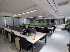 CBD龙湖大厦500平7房间,精装落地窗,5号线众意西路站