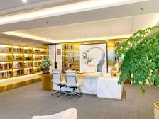 金融城CBD 银泰中心680平奢华装修 正对电梯口高区俯瞰城