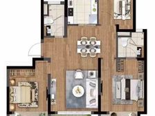 南北通透 东方名城·和园 3室2厅 精装修