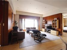 国贸银泰中心柏悦府,222平全南两居,2600万,高层,阳光