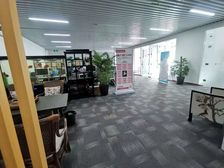 建业总部港350平5房间,精装落地窗,4号线地铁口