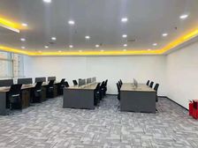 曼哈顿兴业大厦500平7房间,精装落地窗,1号线燕庄地铁站