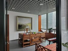 地铁特价房,国投财富广场精装180平办公室,可观莲花湖