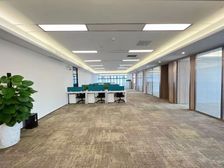 福田区写字楼 生命保险大厦 300平精装办公室出租 可配家私