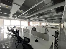 科技园高区 海景楼2600平带家私 四面通透 双地铁口办公室