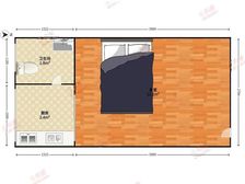 新出笋盘 竹园小区正规一房 产权优质 可拎包入住 近地铁