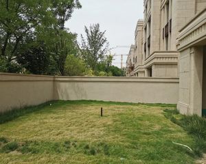 鸿园下叠边户 一百二十平南向花园 附送百平地下室 双车位