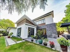 湖畔佳苑(新加坡独栋别墅,超大花园)视野开阔,价格可谈