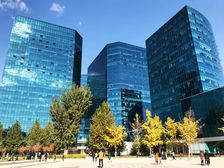 北三环环球贸易中心 小面积精装修出租 户型方正 价格含票