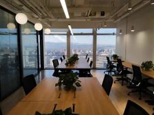 对电梯口实景拍摄,人民地铁口文化大厦天作国际中电信息旁