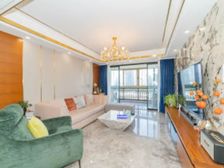 好房,有时间过来先看,带装修的,全南全明户型。阳台上看江景。