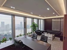 陆家嘴 中国人寿金融中心 500平米高区看江 正对电梯厅