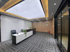 CBD商圈中华大厦680平,24h空调拎包入住,1.2元平天