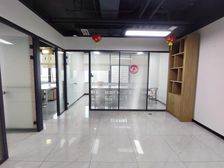 兴创国际中心 正对电梯口 精装修带 LOGO墙 拎包入住