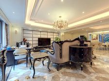 建发璟墅,西边套大院子90,下沉式院子40平,精装下叠