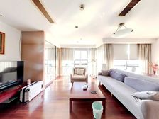 狮山路地铁口,青庭国际精装带租约卖。