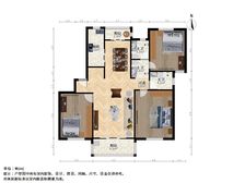 新挂牌,空关诚售,3房2厅南北通透,近地铁,商场