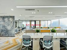 东三环团结湖地标丨嘉盛中心丨精装300㎡丨双面采光丨全套家具