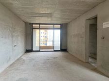 超级笋盘!万达华府毛坯中高楼大3房2厅 南北通透秒改4房