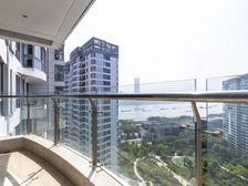 百汇园2期南北通2房,一线江景,开发商统一装修,随时看房