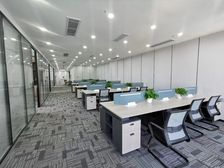 好房!正对电梯,禾盛京广中心精装带家具366平5加1格局