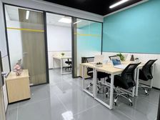 非中介!越秀精装50平方办公室出租,水电全包即租即用!来租